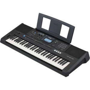 ORGANETA YAMAHA PSR E 473  CON  ESTUCHE BASE Y PEDAL SUSTAIN