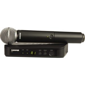 MICROFONO INALAMBRICO SHURE DE MANO  BLX24/SM58