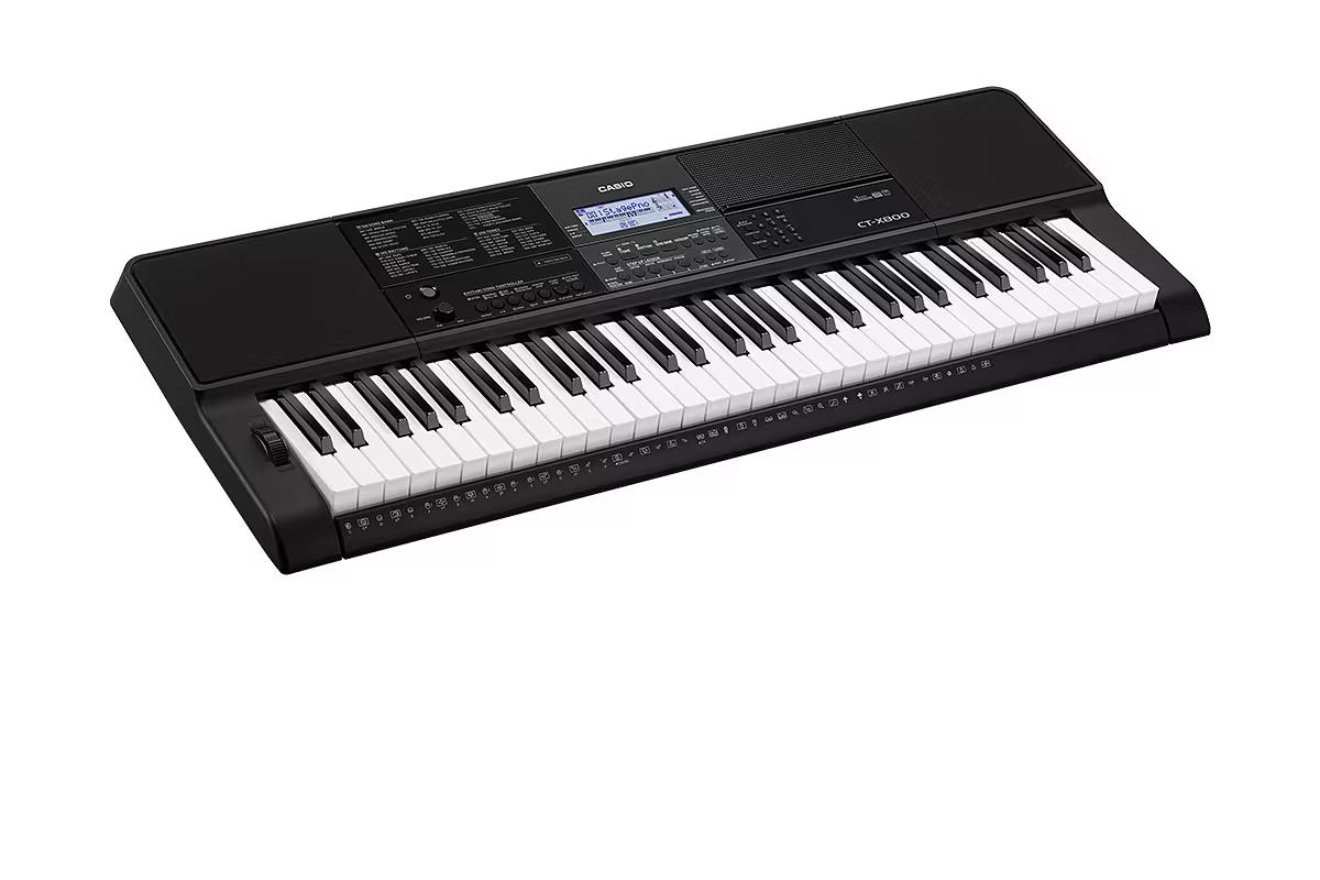 Teclado Casio Ct-X800 Con Adaptador