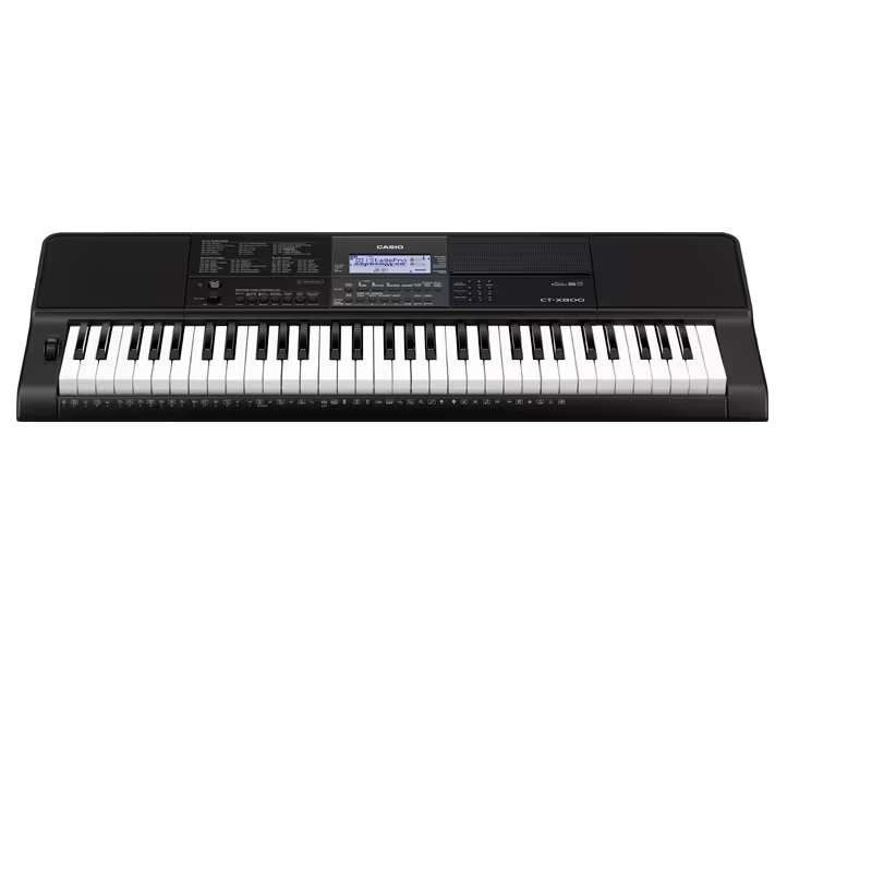 Teclado Casio Ct-X800 Con Adaptador - Imagen 2