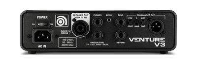 Amplificador Ampeg Bajo VENTURE V3 US B18-1 hd (cabezote) - Imagen 2