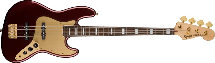 Bajo Electrico Fender Squier Jazz Bass Gold Edition 40 aniv