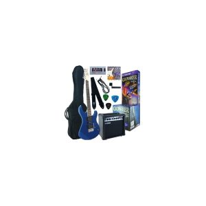 GUITARRA ELECTRICA KIT CON AMP/METALLIC BLUE/AZUL ERG121GPIIMB