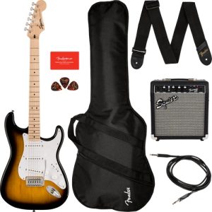 Combo Guitarra Electrica Fender Pk Sonic Strat 2ts