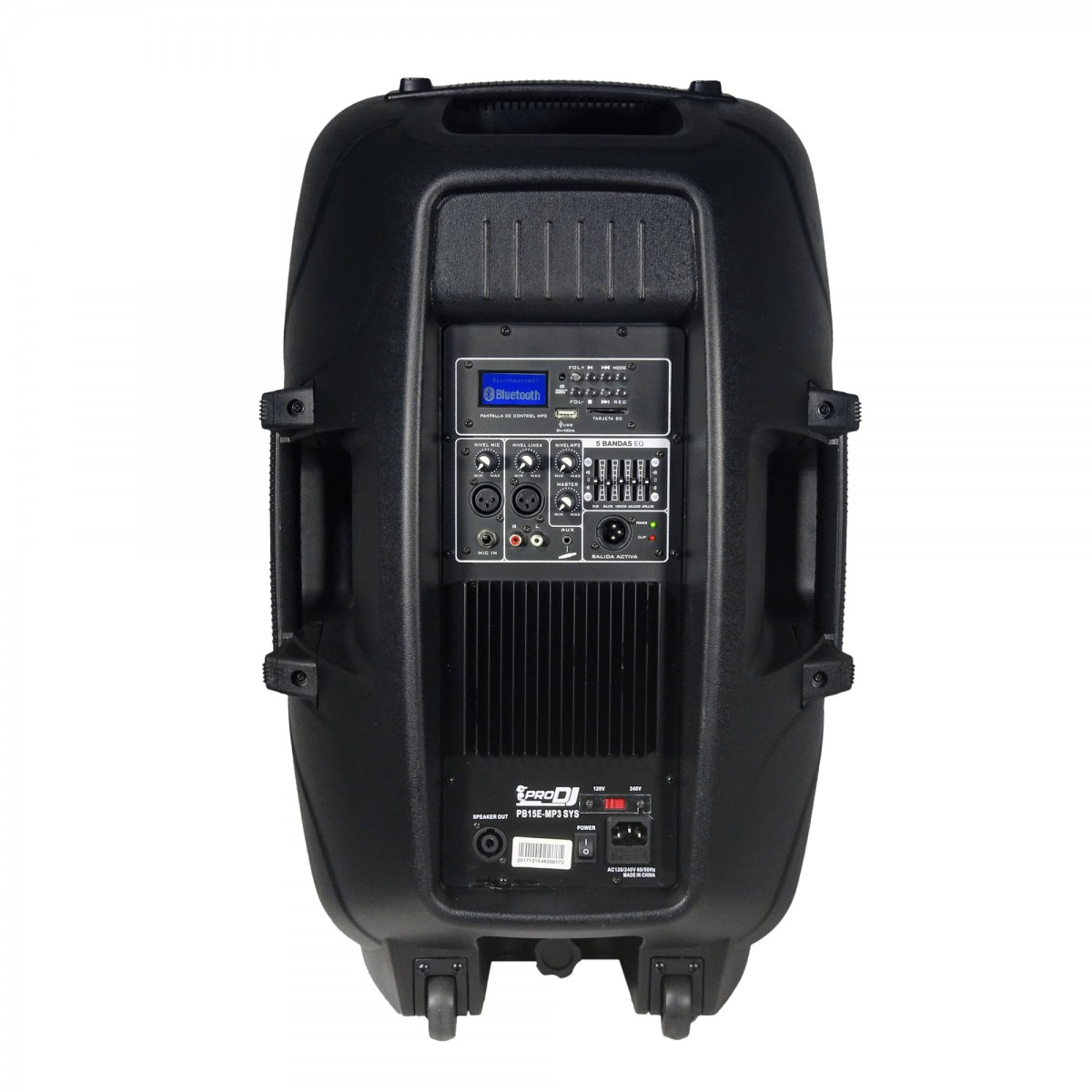 CABINAS ACTIVA PB15E-MP3 SYS PRO DJ - Imagen 3
