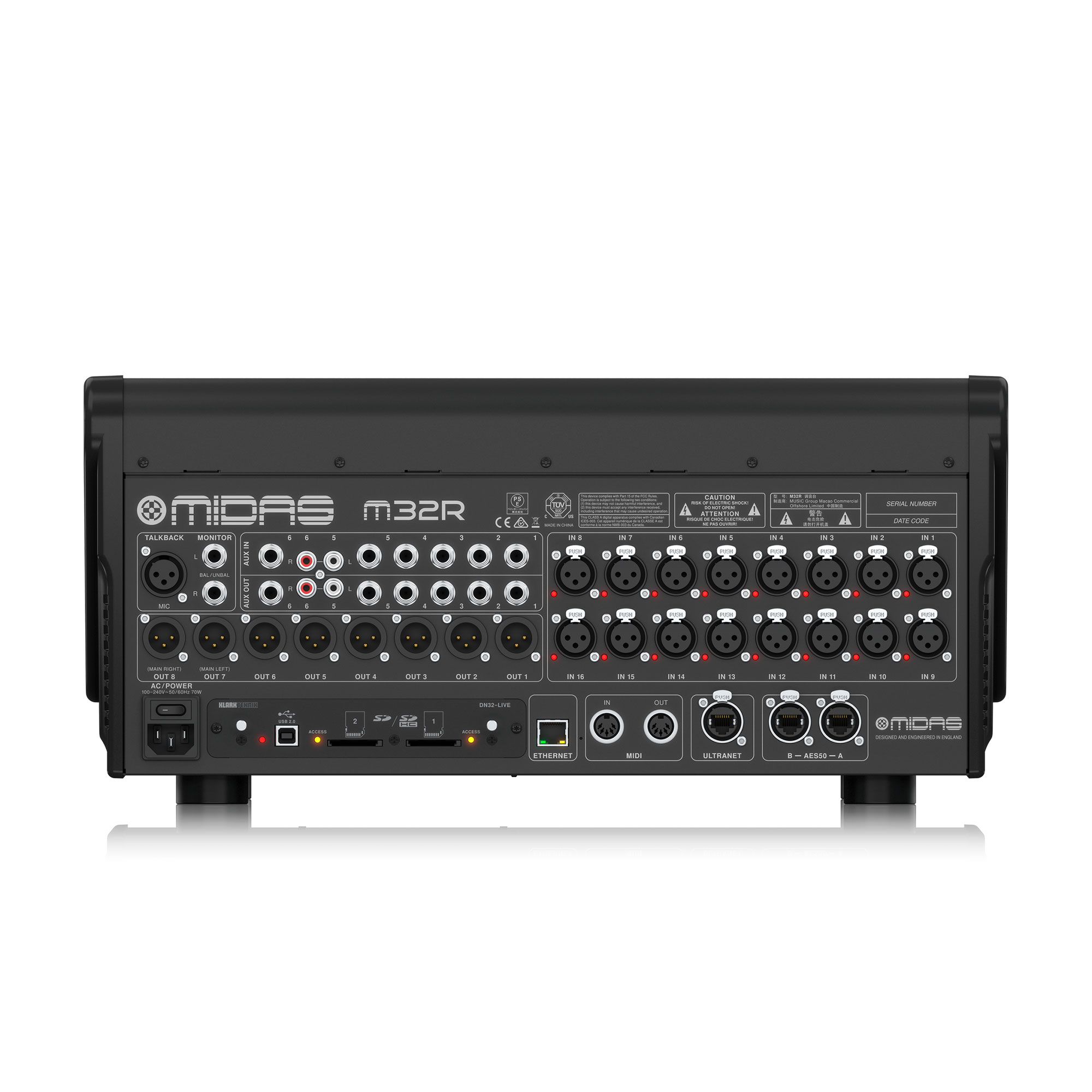 CONSOLA MIXER DIGITAL M32R LIVE MIDAS - Imagen 2