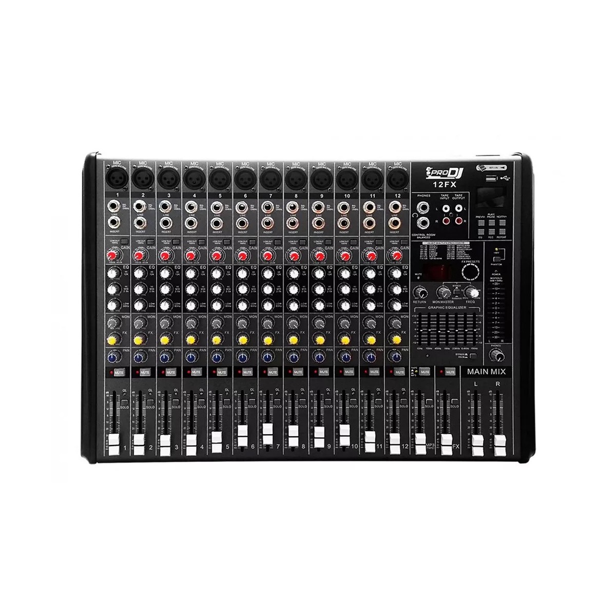 CONSOLA PRO DJ 12FX