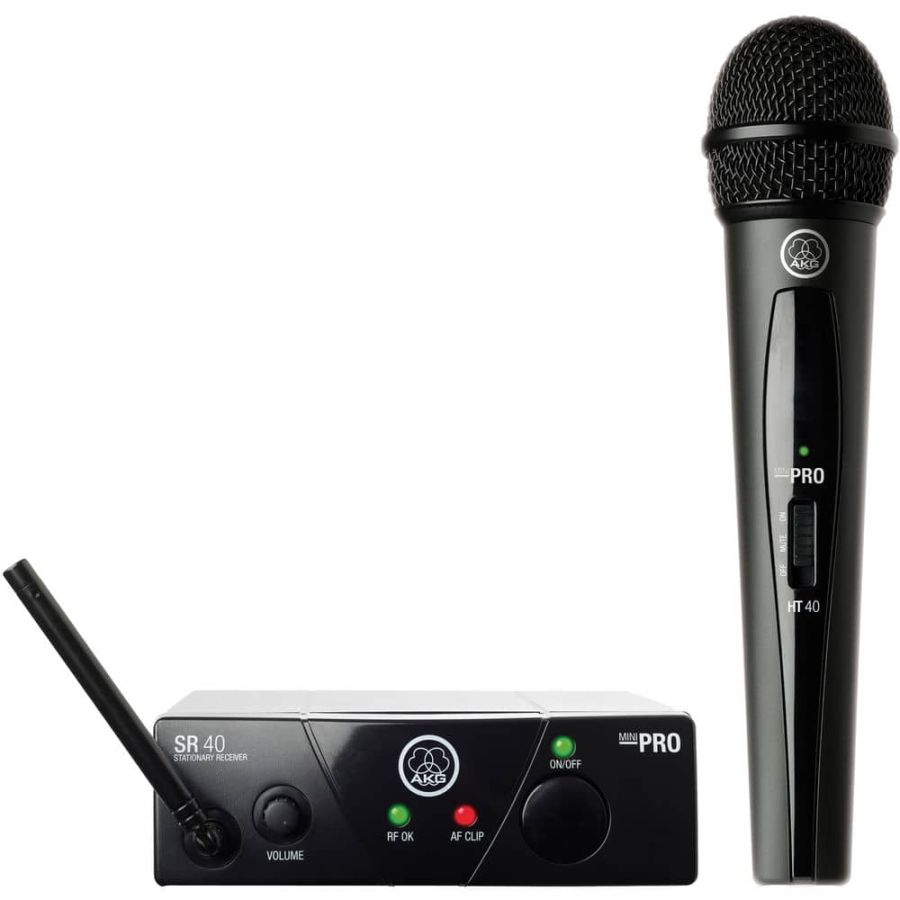 SISTEMA MINI DE MICROFONO INALAMBRICO AKG WMS 40