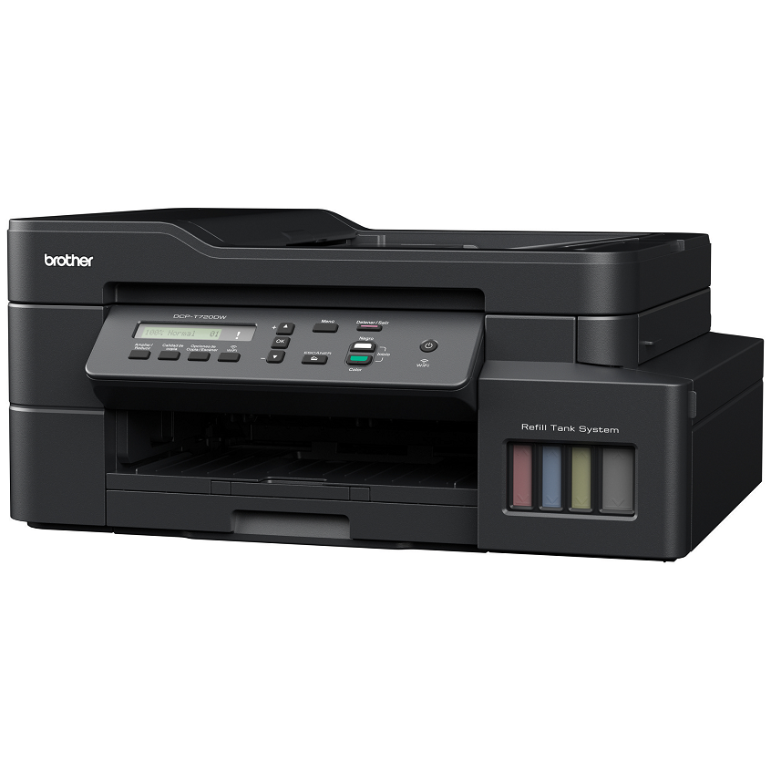 Multifuncional de inyección de tinta a color DCP-T720DW InkBenefit Tank con conectividad inalámbrica e impresión dúplex