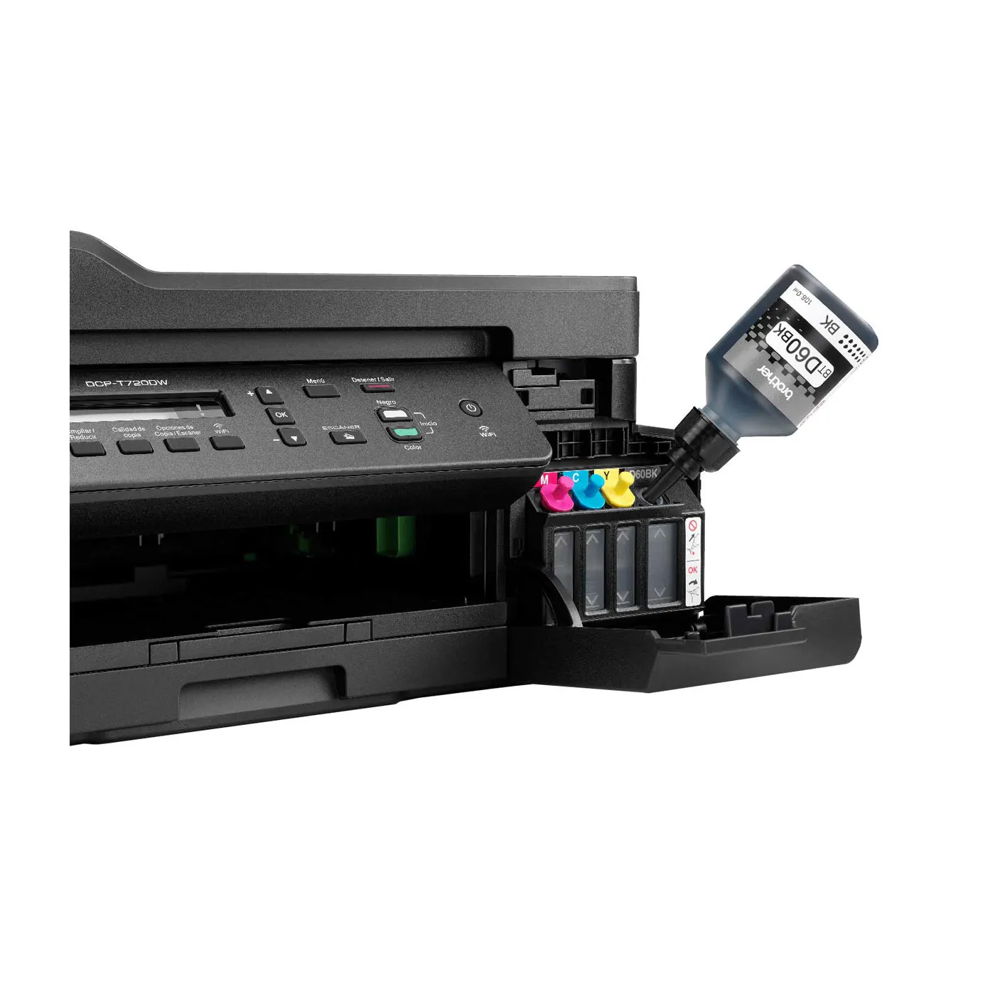 Multifuncional de inyección de tinta a color DCP-T720DW InkBenefit Tank con conectividad inalámbrica e impresión dúplex - Imagen 3