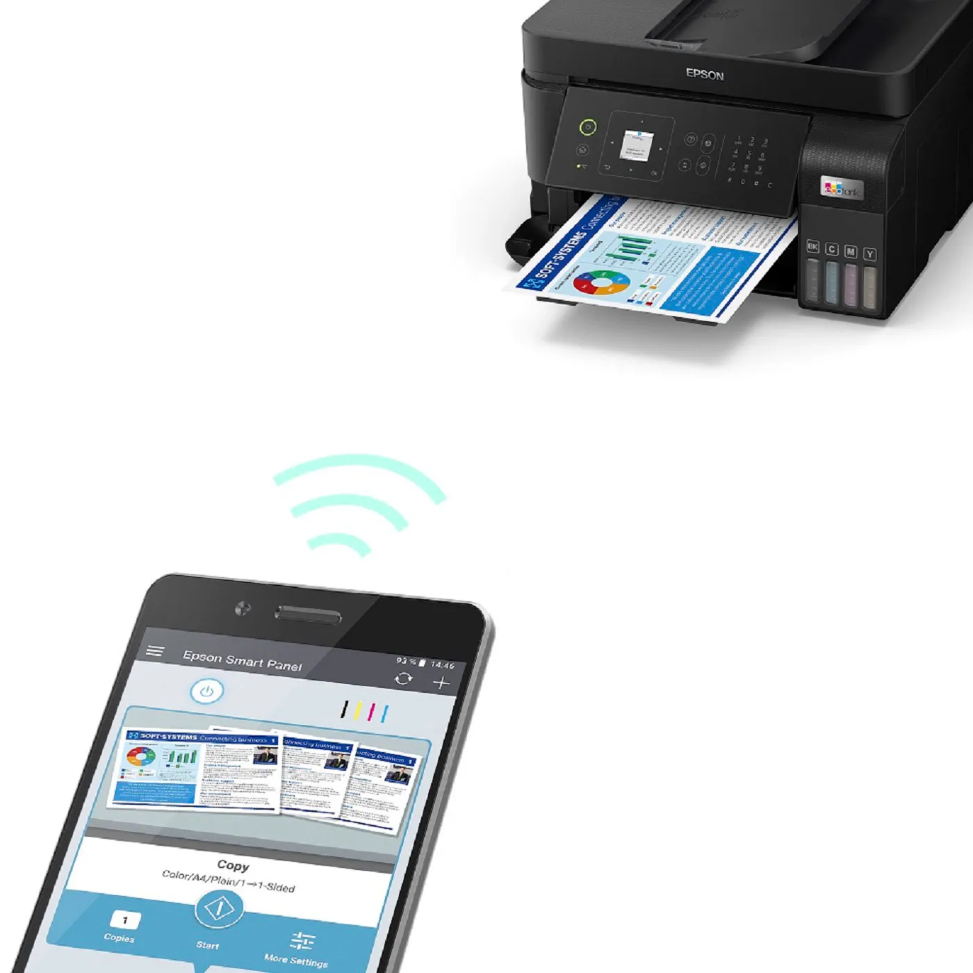 Impresora Epson Multifuncional EcoTank L5590 - Imagen 4