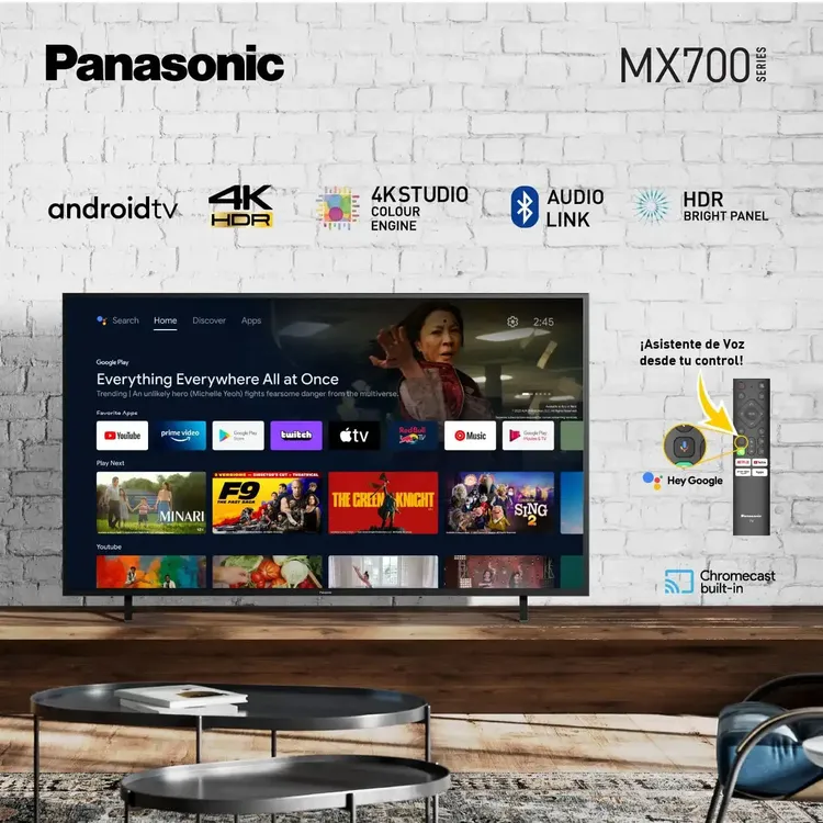 TV PANASONIC 55 PULGADAS 55MX700 4KUHD - Imagen 2