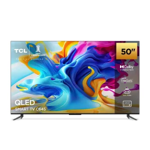TV TCL 50 PULGADAS 50C645 QLED 4KUHD Google Tv