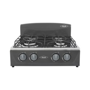 ESTUFA DE MESA A GAS PLATEADA HACEB