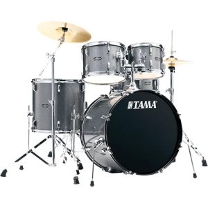Bateria Tama Stagestar ST52H5C-CSS Plateado +Bases+Silla Y Platillos
