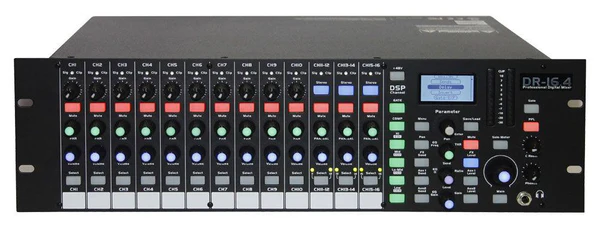 Mezclador Digital en Rack Mixer Topp Pro DR16.4