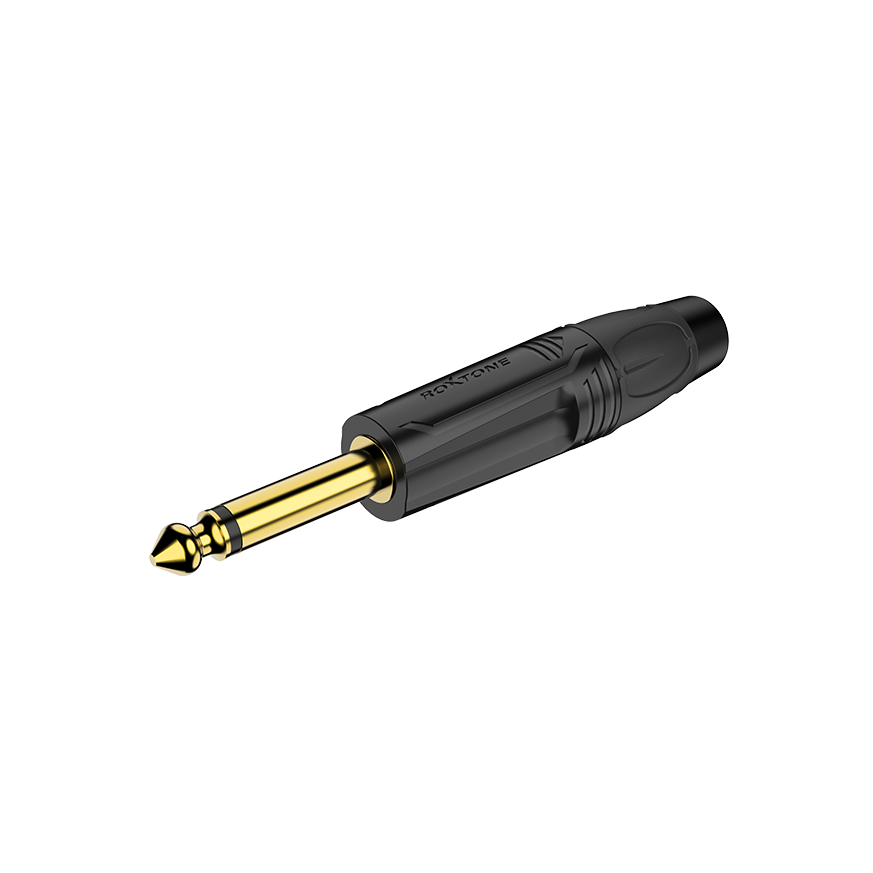 CONECTOR PLUG MONO RJ2P NEGRO