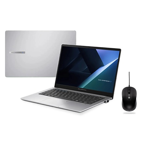 Portatil Asus ExpertBook + Mouse Intel Core i5-H/Ram 8GB/512GB SSD/14″ FHD/